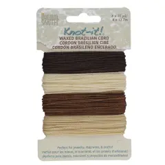 Beadsmith&reg; Knot-it!&trade; Java Waxed Brazilian Cord 
