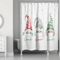 Let It Gnome Shower Curtain