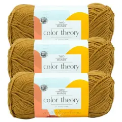 3 Pack: Lion Brand&reg; Two of Wands Color Theory Yarn Dijon