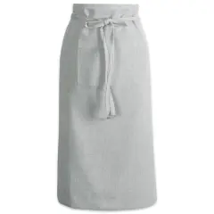 DII&reg; Solid Chambray Bistro Apron Artichoke Green