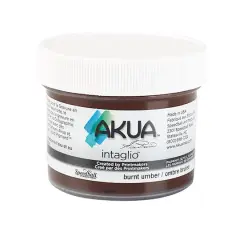 Speedball&reg; Akua&trade; Intaglio&trade; Ink, 2oz. Burnt Umber