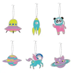 Color Your Way Space Suncatcher Kit by Creatology&trade;