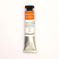 Sennelier Egg Tempera Tube, 21mL Cadmium Yellow Orange Genuine S5