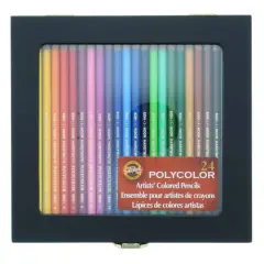 Koh-I-Noor&reg; Polycolor Artists' Colored Pencil Wooden Box Set