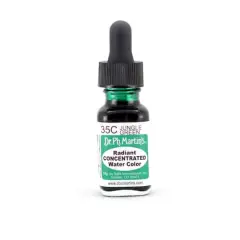 Dr. Ph. Martin's&reg; Radiant Concentrated Watercolor, 0.5oz. 35C Jungle Green