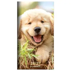 2026-2027 Dog Small Monthly Pocket Planner