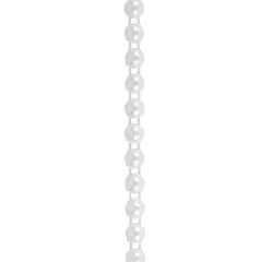 5.8mm Round Flatback Plastic Pearl Bead Garland, 50ft. by Bead Landing&trade; White