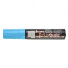Marvy&reg; Uchida Bistro Jumbo Tip Chalk Marker Fluorescent Blue