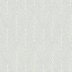 RoomMates Twig Hygge Herringbone Peel & Stick Wallpaper Gray and White
