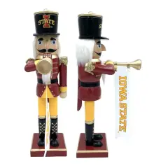 14" College Bugler Nutcracker Iowa State