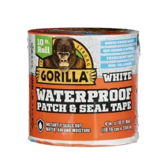 Gorilla&reg; Waterproof Patch & Seal Tape White