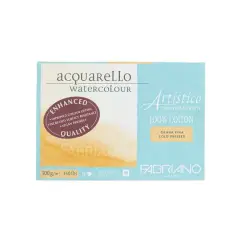 Fabriano&reg; Artistico Traditional White Cold Press Watercolor Block, 5'' x 7''