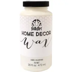 FolkArt&reg; Clear Home Decor Wax, 16oz.