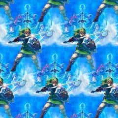 Nintendo Zelda Skyward Sword Cotton Fabric