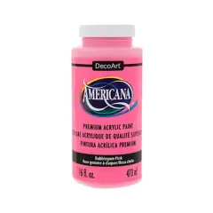 Americana&reg; Acrylic Paint, 16oz. Bubblegum Pink