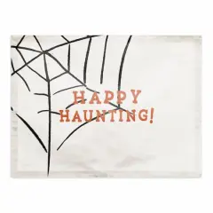 Haunting Web Polyester Twill Placemat