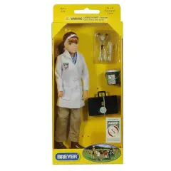 Reeves&trade; Breyer&reg; No. 522 Veterinarian Laura 8" Traditional Veterinarian Toy Figure