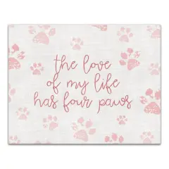 Love Of My Life 11" x 14" Canvas Wall Art
