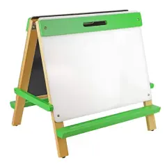 Art Advantage&reg; Kids Chalk & Dry Erase Board Easel