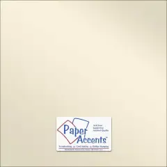 PA Paper&trade; Accents 12" x 12" 80lb. Pearlized Paper, 25 Sheets Champagne