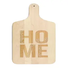 Floral Home 8" x 17" Maple Paddle Cutting Board