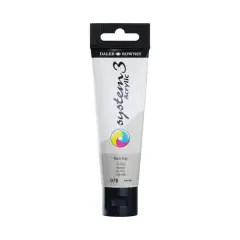 Daler-Rowney&reg; Original System 3 Acrylic Paint, 59mL 078 Warm Grey
