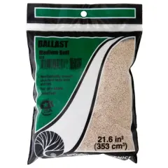 Woodland Scenics&reg; Medium Buff Ballast & Coal Ground Cover