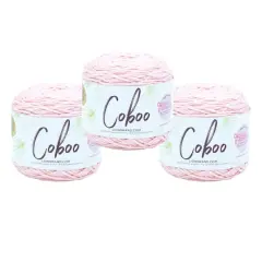 3 Pack Lion Brand&reg; Coboo&reg; Yarn Pink
