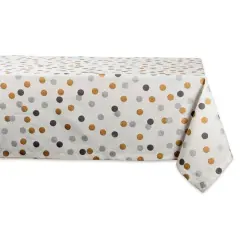 DII&reg; 84" Metallic Confetti Tablecloth