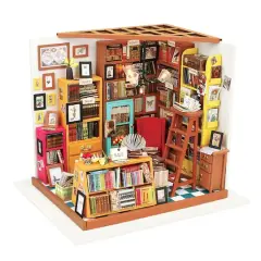 Rolife&reg; Sam's Study DIY Miniature House Kit
