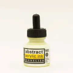 Sennelier Abstract Acrylic Ink, 30mL Fluorescent Yellow