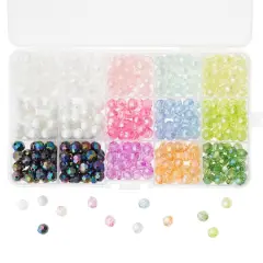 Bead Landing&trade; Faceted Aurora Borealis Crafting Beads Box