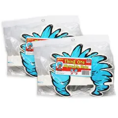 Eureka&reg; Dr. Seuss&trade; Thing Hair Wearable Cut Out Hats, 2 Packs of 32