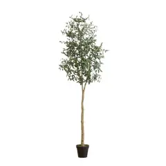 8ft. Potted Artificial Olive Tree