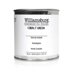 Williamsburg&reg; Artist Oil Colors Jar, 8oz. Cobalt Green