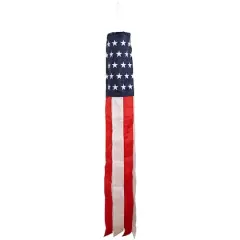 60" Patriotic Stars & Stripes Windsock