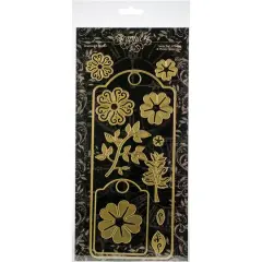 Graphic 45 Staples Dies-Large Tag, ATC Tag & Flower