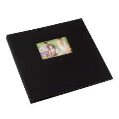 12" x 12" Cloth Scrapbook Album by Recollections&reg; Black