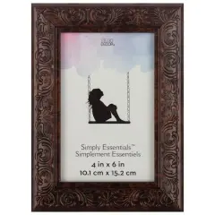 Simply Essentials&trade; Bronze Script Frame by Studio D&eacute;cor&reg;