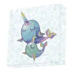 Diamond Dotz&reg; Narwhal Dreams DOTZ&reg; Box Diamond Painting Artwork Kit