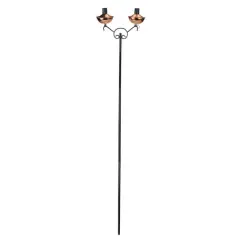 42" Shiny Sleek Copper Oil Lamp Patio Torch