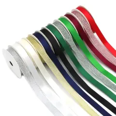 Gwen Studios 3/8" x 3yd. Metallic Holiday Ribbon Pack, 12ct.