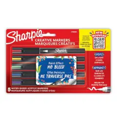 Sharpie&reg; 5 Color Brush Tip Creative Markers