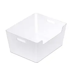 Extra Large Clear Open Storage Bin by Simply Tidy&reg;