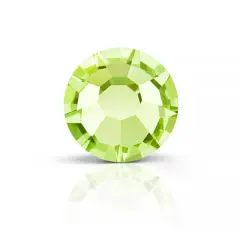 Preciosa MAXIMA SS16 Flatback Czech Crystals, 144ct. Limecicle
