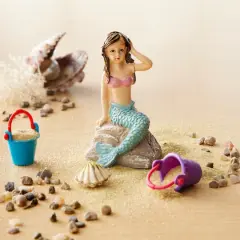 Miniature Mermaid on a Rock by Make Market&reg;