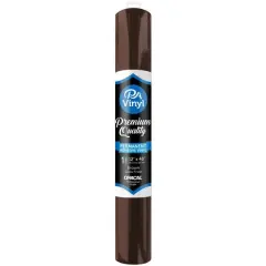 PA Vinyl Gloss Permanent Adhesive Vinyl Brown