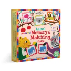 eeBoo Pre-School Animal Memory & Matching Game