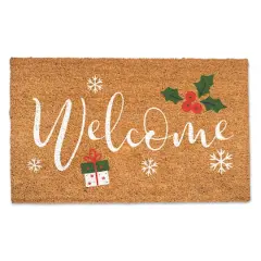 Welcome Christmas 30" x 18" Door Mat
