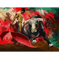 Crafting Spark Corrida Painting by Numbers Kit